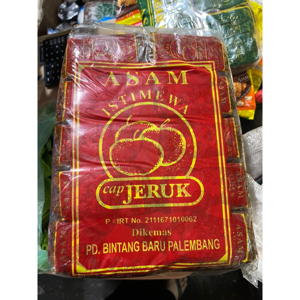 Asam Jawa Cap Jeruk Asli Palembang (1 Ball) / Asam Jawa Istimewa Cap Jeruk