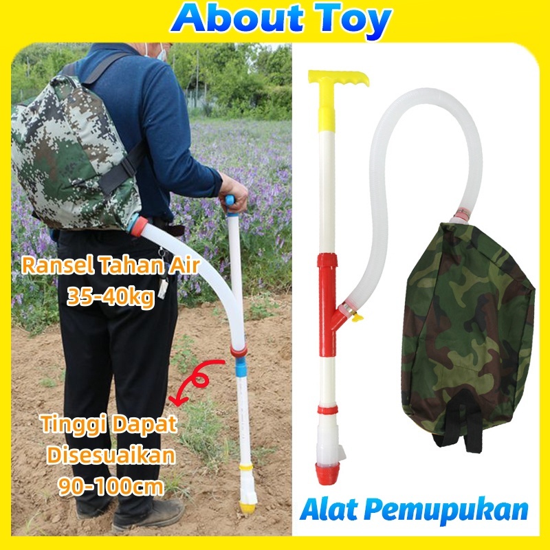 35-40Kg Alat Pemupuk Alat Tabur Pupuk Padat Ckempu Kocor Alat Siram Kocor Tanaman Pupuk /Tas Ransel 