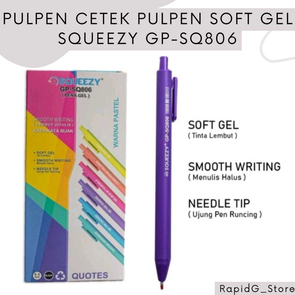 

Squeezy - GO SQ806 Pena Gel
