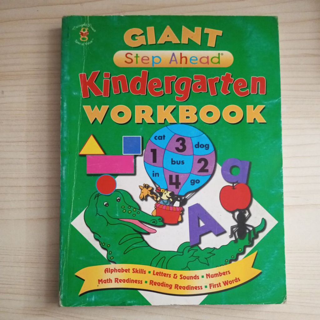 BUKU GIANT STEP AHEAD KINDERGARTEN WORKBOOK