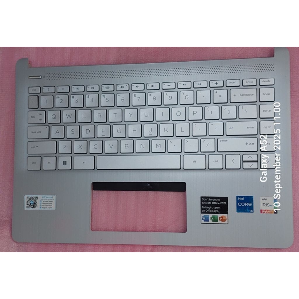 Frame + Keyboard Palmrest HP 14S-DQ HP 14 DQ FQ  Hp14T-DQ200 14-DQ0004DX 14-FQ  Hp 14s-DQ5115TU 14S-