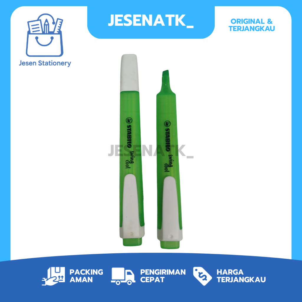 

Stabilo Boss Color Swing Cool - Hanya Hijau