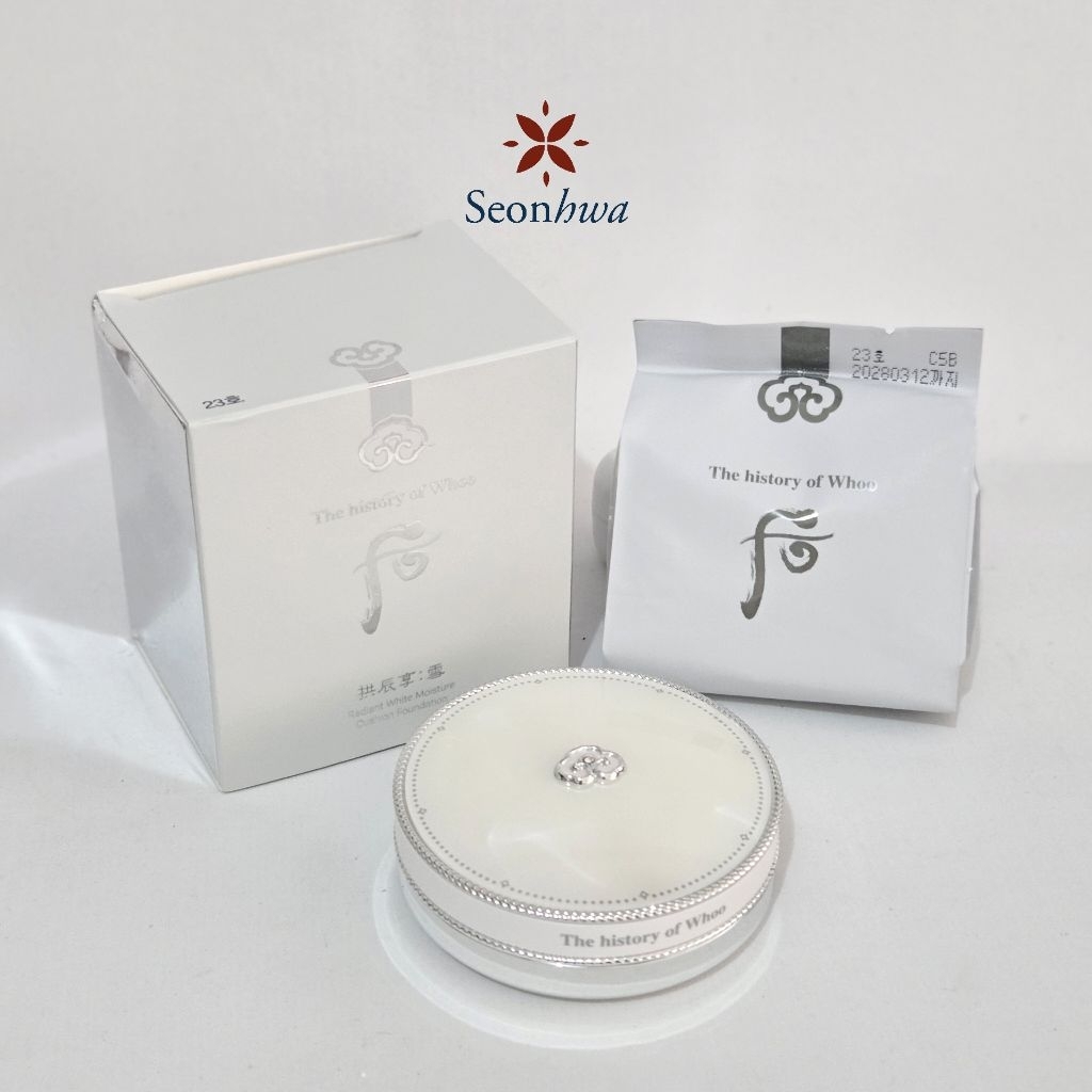 The History of Whoo Gongjinhyang Seol Radiant White Moisture Cushion Foundation (SPF50+ PA+++)