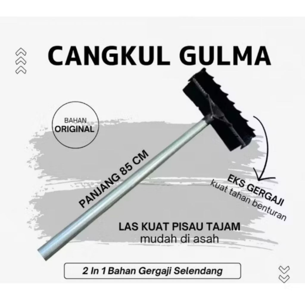 CANGKUL GARUK GULMA, CANGKUL PEMBERSIH RUMPUT LIAR PERKEBUNAN SAWIT