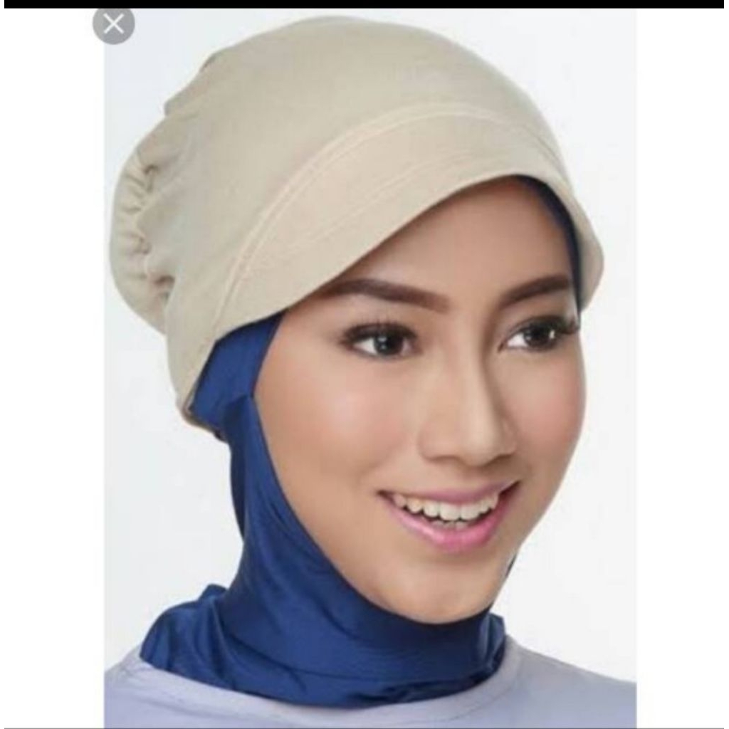 Zoya inner kepala Ciput Pet Topi Sanggul