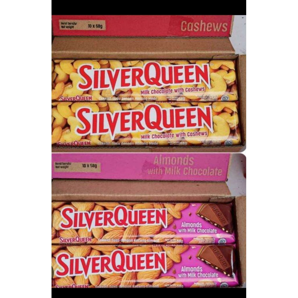 

Coklat Silverqueen 58 gr