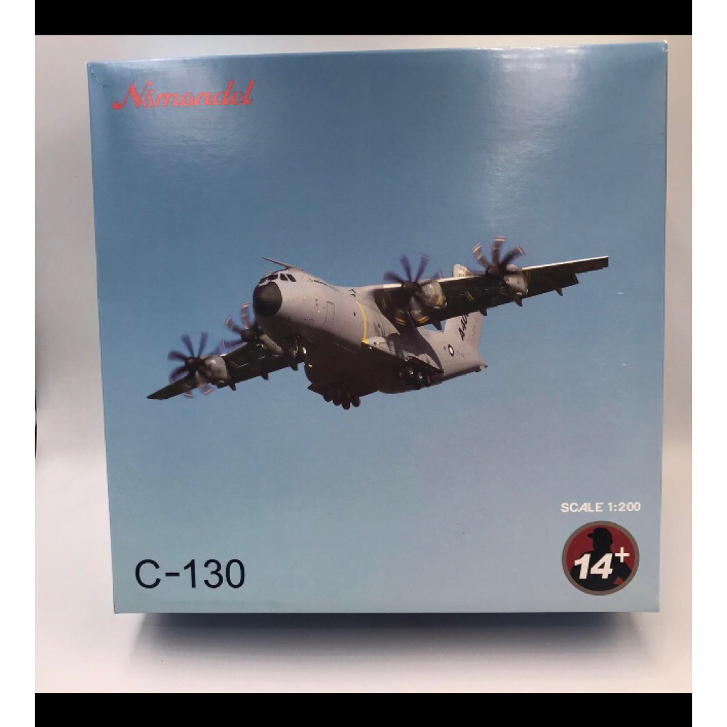 Diecast pesawat Lockheed C-130J super Hercules skala 1:200