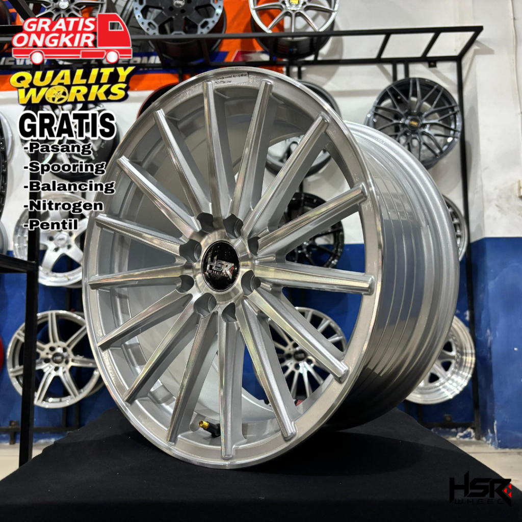 Velg Ring 16 Model Vossen HSR Tsukuba Buat Mobil Mazda2 Livina Avanza