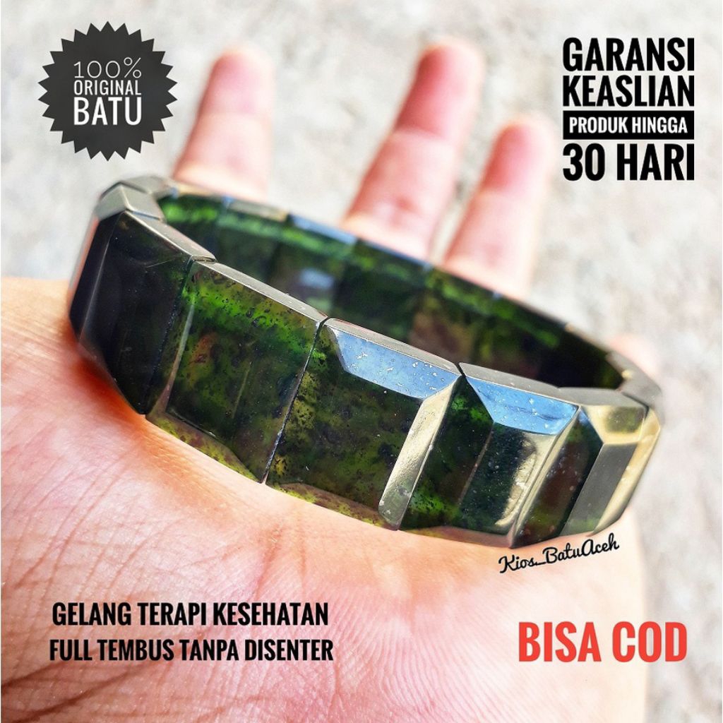 gelang giok aceh