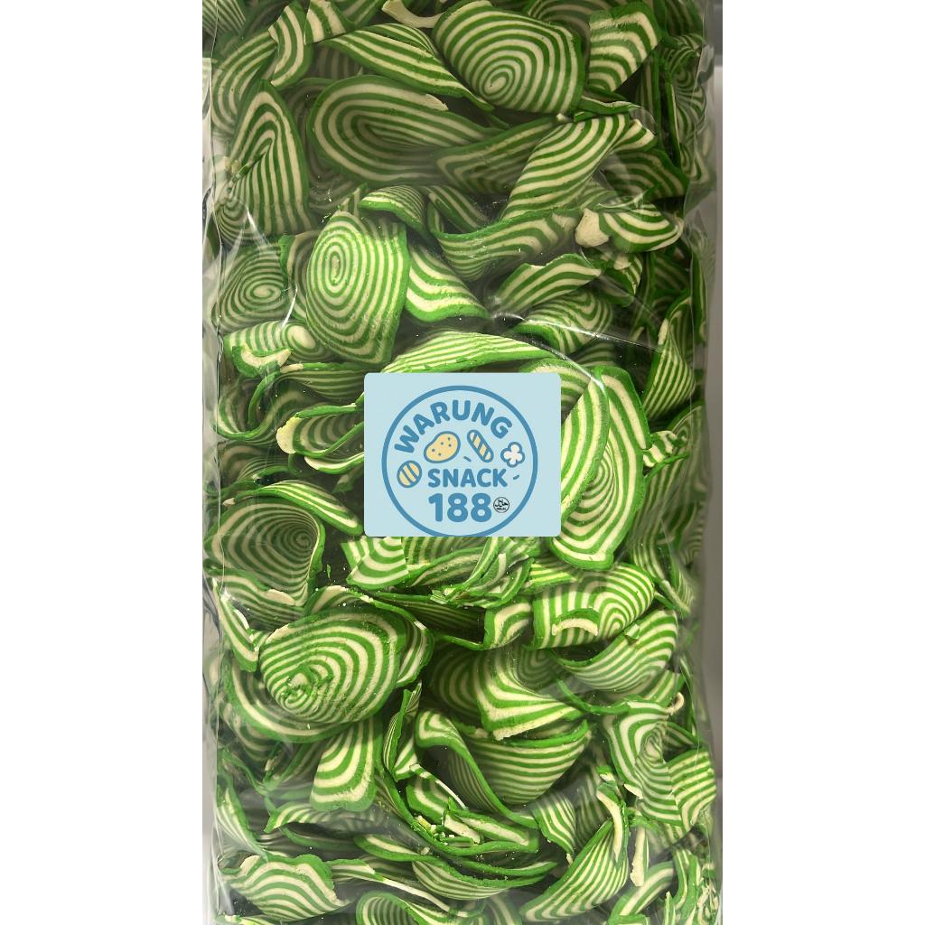 

Kuping Gajah Pandan Renyah Manis – Camilan Tradisional 250gr