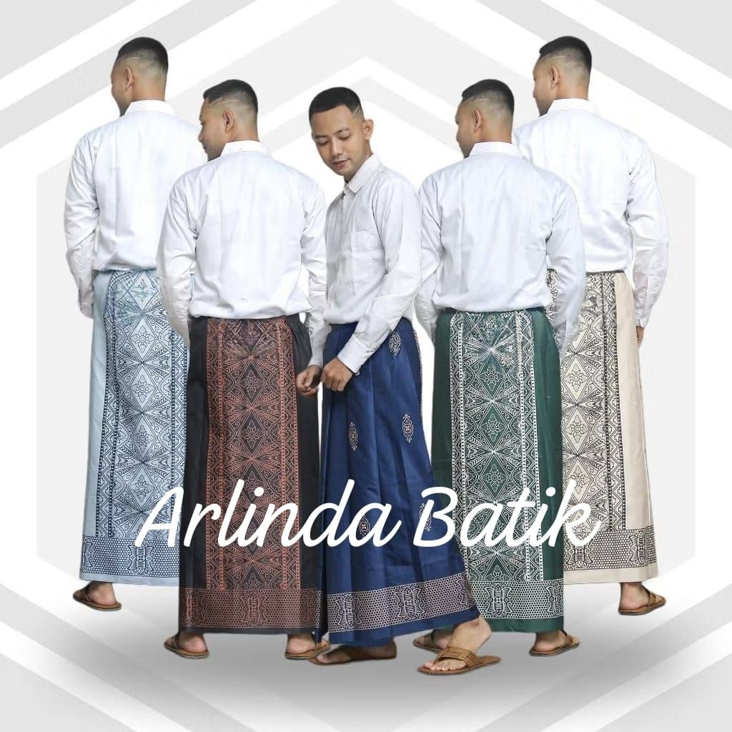 SARUNG PRIA DEWASA MOTIF BATIK MODEL KARET PINGGANG // SARUNG PRIA DEWASA MUSLIM // SARUNG MODERN RO