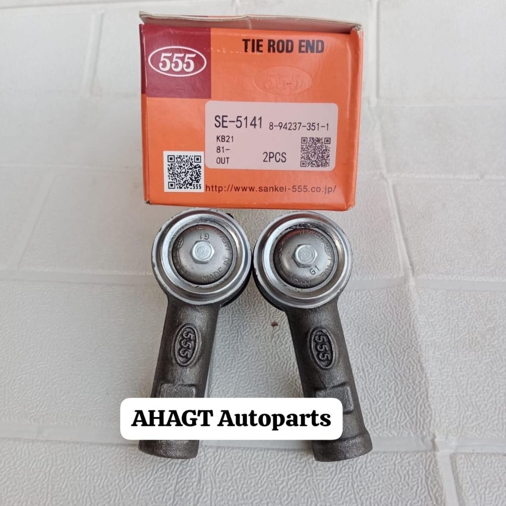 Tie Rod End Terod Isuzu Panther 2.3 C223 TBR52 Kotak 2.5 C225 TBR54 Pick Up 555 Set Kanan Kiri