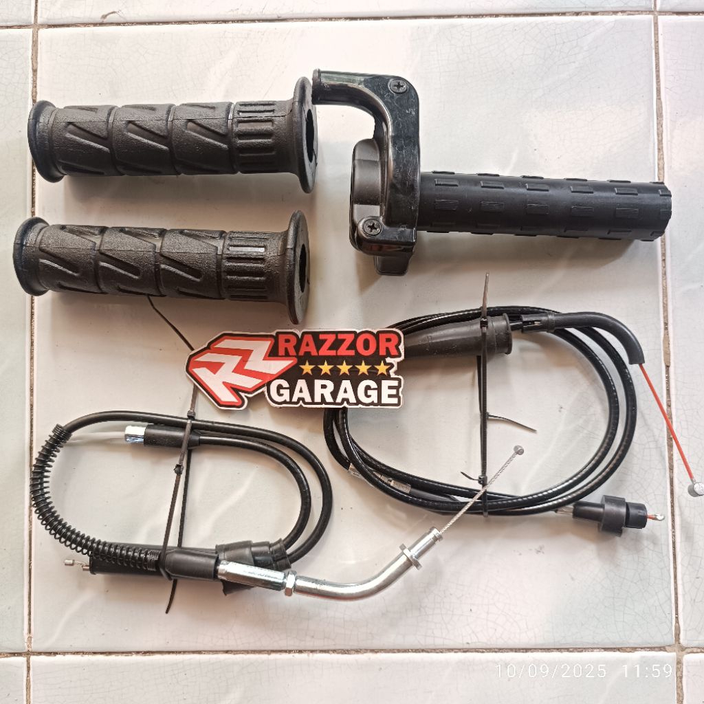 GAS SPONTAN YZ + HANDPAD PNP RXK FIZR FORCE KABEL 2 GAS DAN OLI SAMPING
