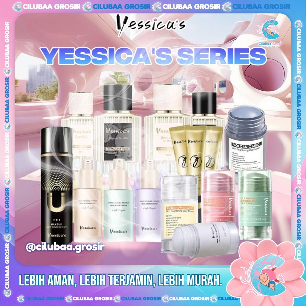 Yessica Waterproof Foundation Cover Girl Air Moisturize Skin 30gr || Base Make Up Invisible Pore || 