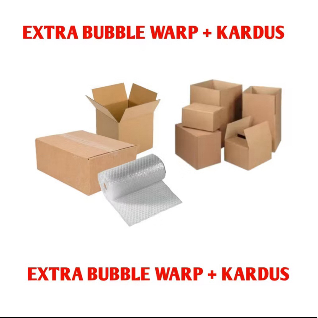 

Extra Bubble Wrap Dan Kardus Biar Aman