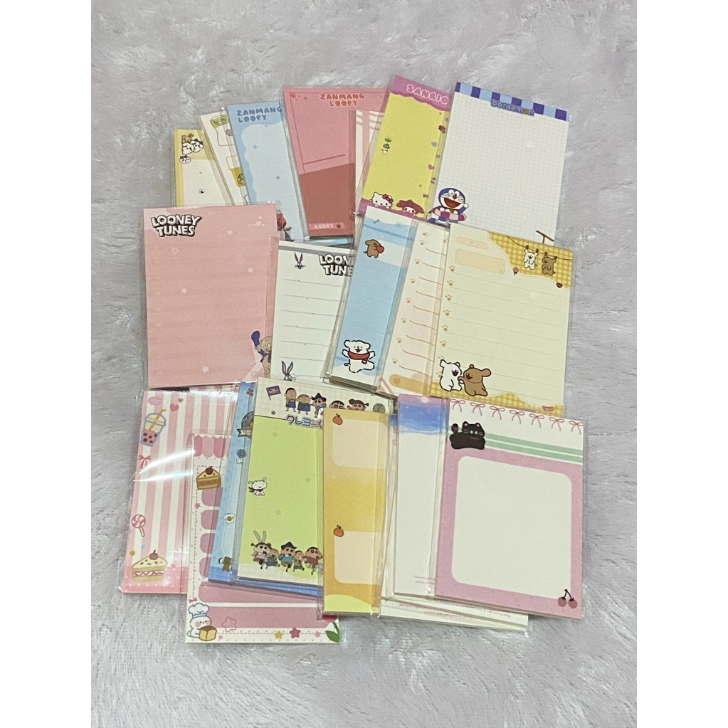 

[WAJIB CO PACKING] MEMO PAD KERTAS MEMO CATATAN LUCU GAMBAR KARTUN