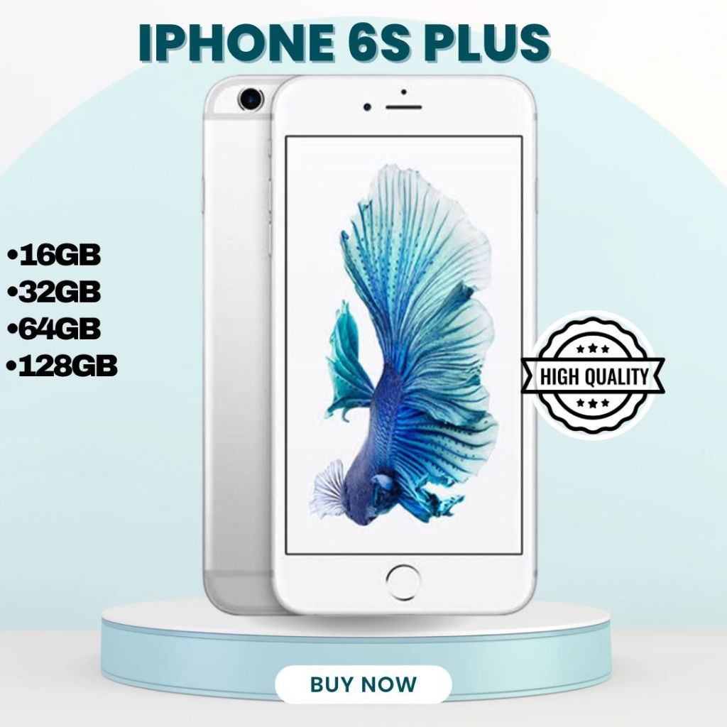HP IPHONE 6S PLUS 16/32/64 GB BEKAS PEMAKAIAN WAJAR KUALITAS PREMIUM HARGA MURAH