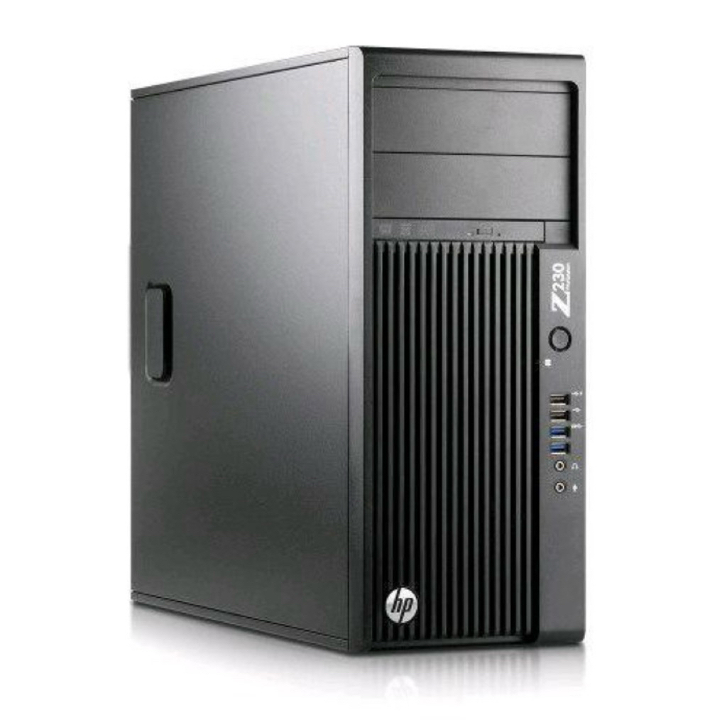 CPU HP Z230 Workstation Intel Core i5 Gen4 Ram 8Gb SSD 128GB Windows 10