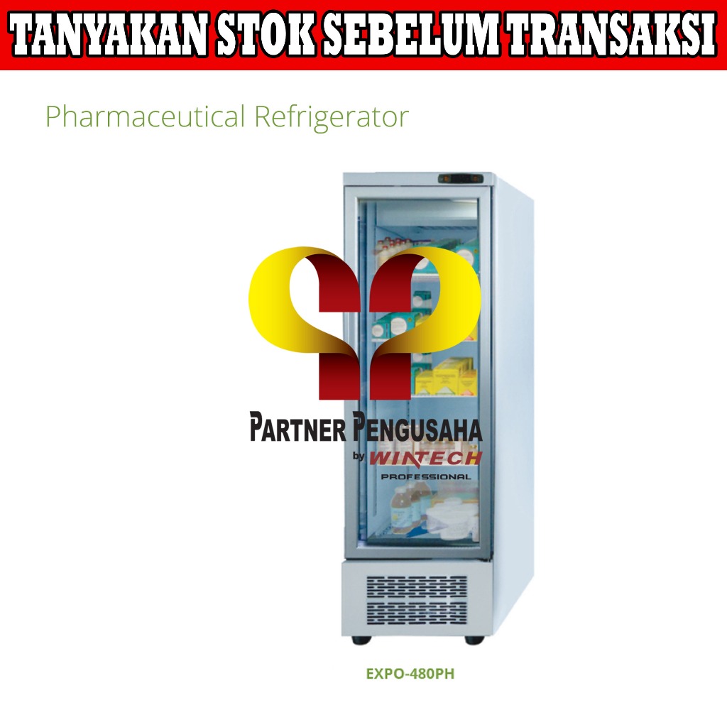 GEA EXPO-480PH PHARMACEUTICAL REFRIGERATOR KULKAS PENYIMPANAN OBAT