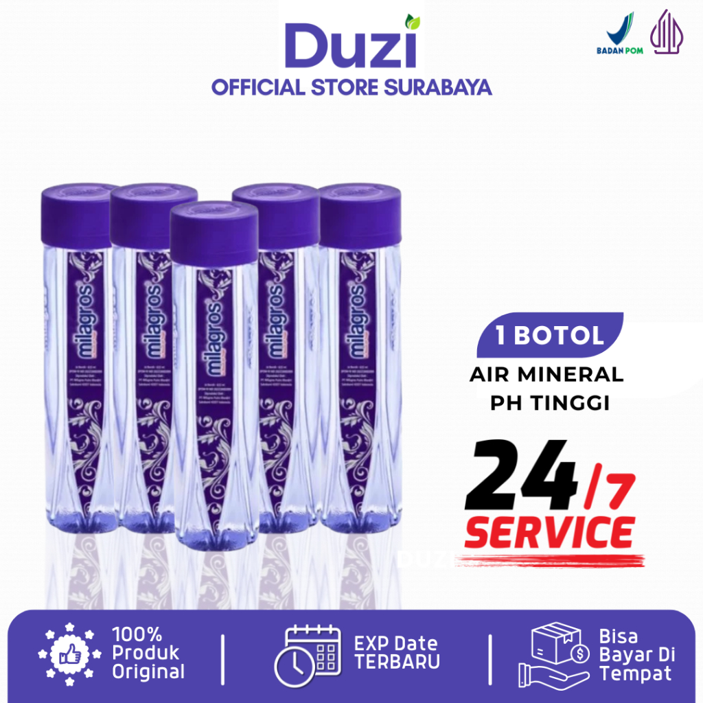

Air minum Ber-Ph Tinggi Alkali MILA GRO S 612 MIL ASLI ORIGINAL