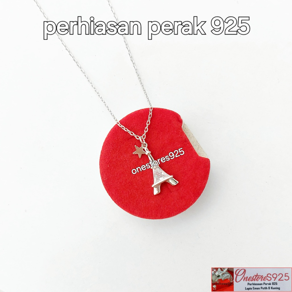 KALUNG KOYE PARIS PERAK 925 LAPIS EMAS PUTIH KOYE 44