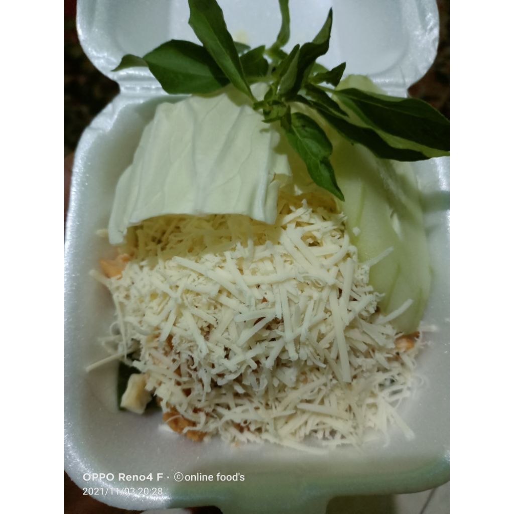 

ayam geprek keju (tanpa nasi)