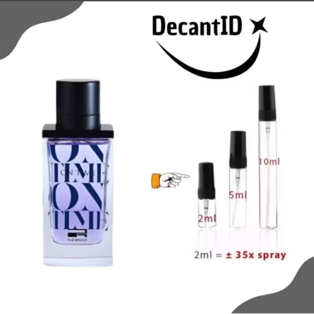 Decant Parfum Rue Broca On Time Pour Homme 2ml 5ml 10ml