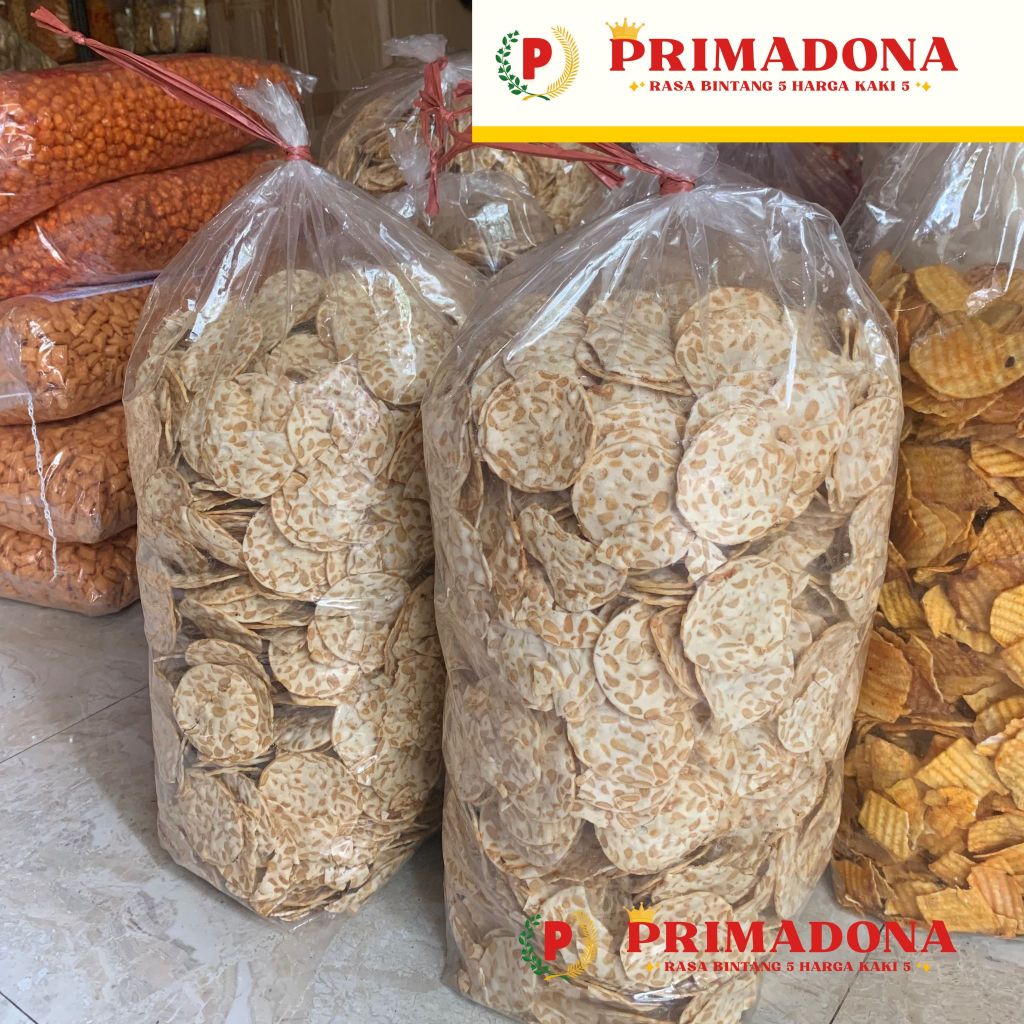 KERIPIK TEMPE JUAL 1 BAL-PRIMADONASNACK