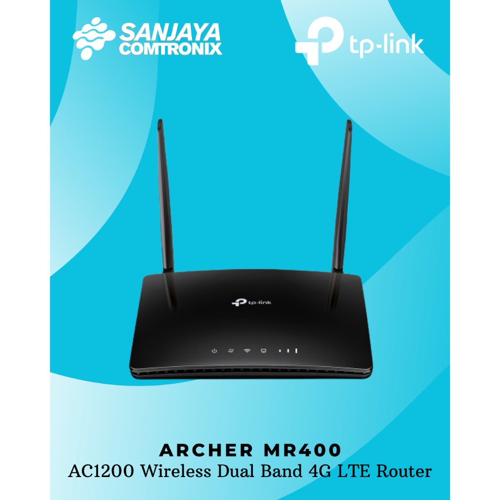 TP-LINK ARCHER MR400 AC1200 Wireless Dual Band 4G LTE Router