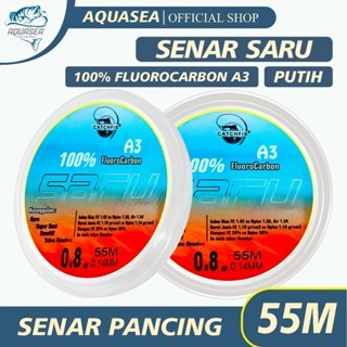 Zona Pancing Mania Pancing Putih Panjang 55m Nilon Saru Memancing  Pancing Ikan  Senar Pancing Nilon