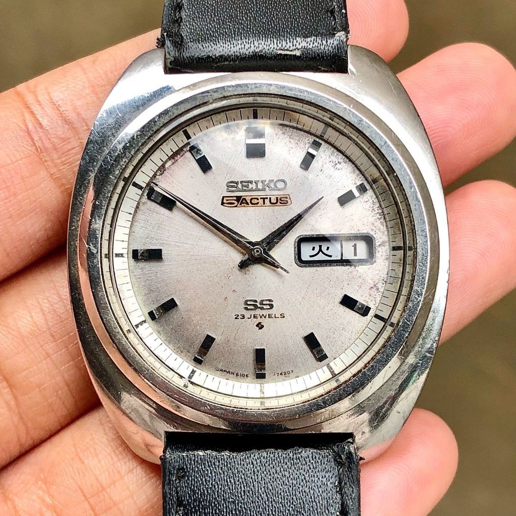 Seiko 5 Actus SS Automatic DayDate 6106-7420