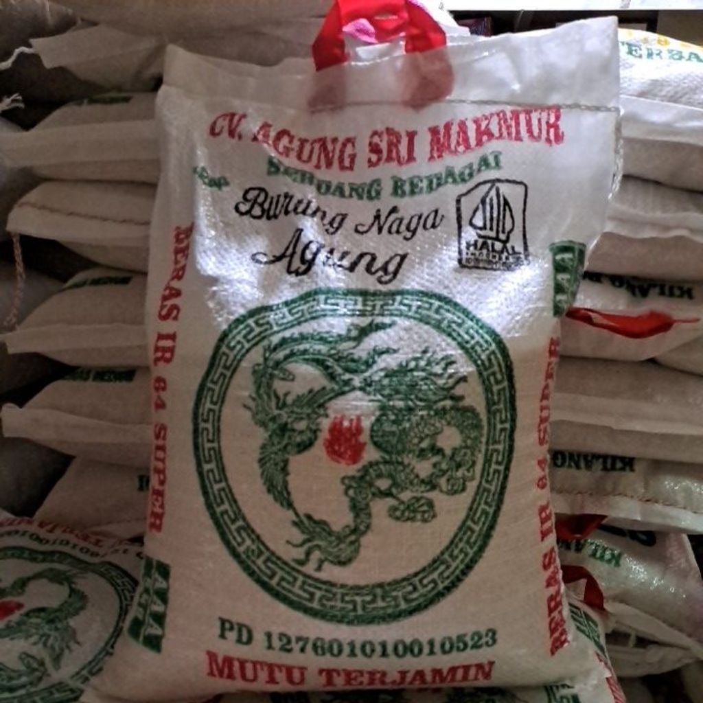 

BERAS IR 46 SUPER CAP BURUNG NAGA 5KG