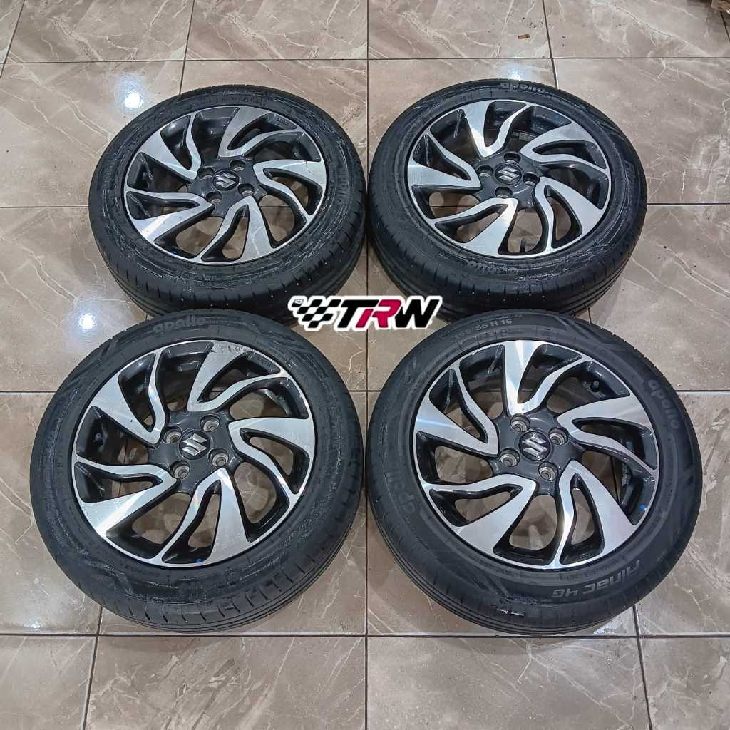 Velg Seken Bekas Murah Original Copotan Mobil Baleno Ring 16 Ban Seken 195 55 r16