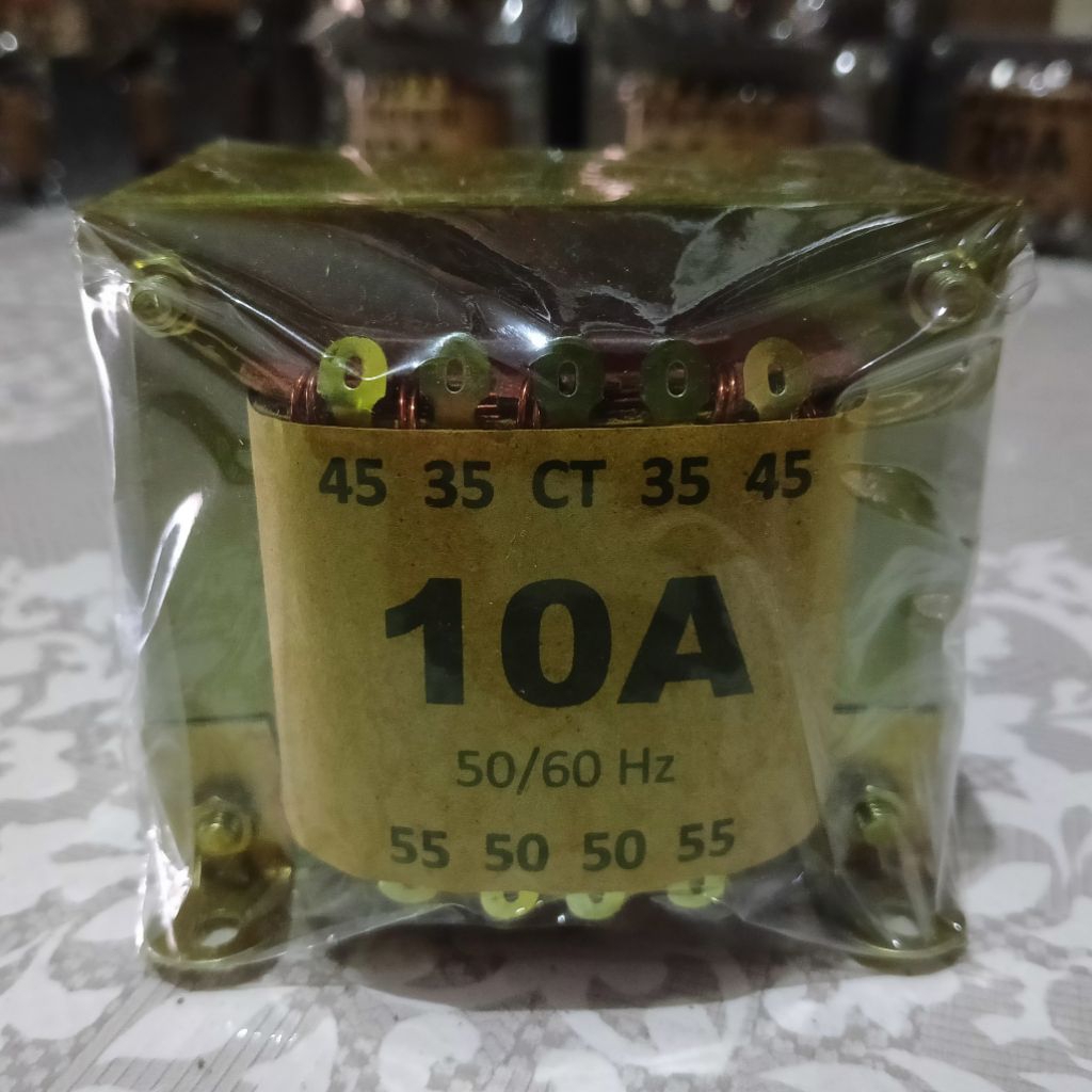 Trafo 10A CT 55V mini Trafo  RM 10A CT 55V Tembaga