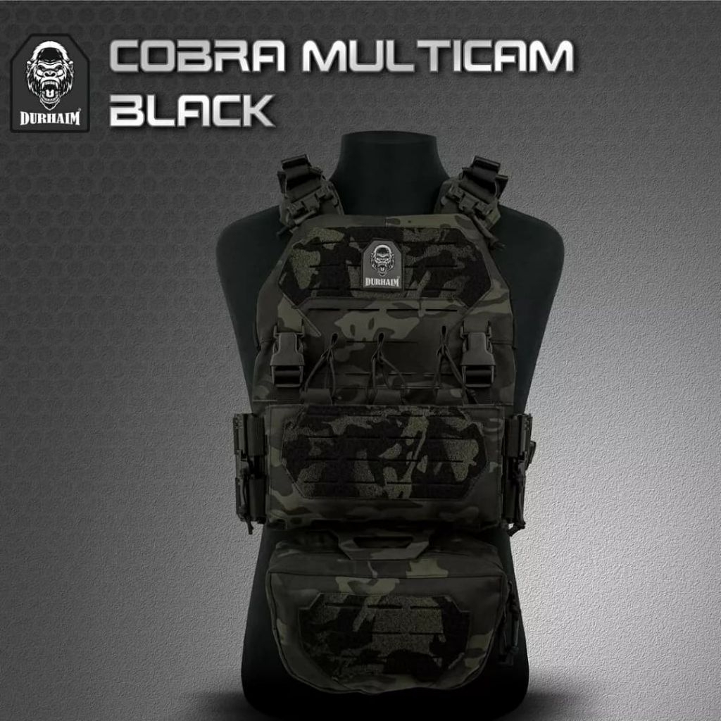 Body vest Durhaim Multicam Black Cobra Original DURHAIM
