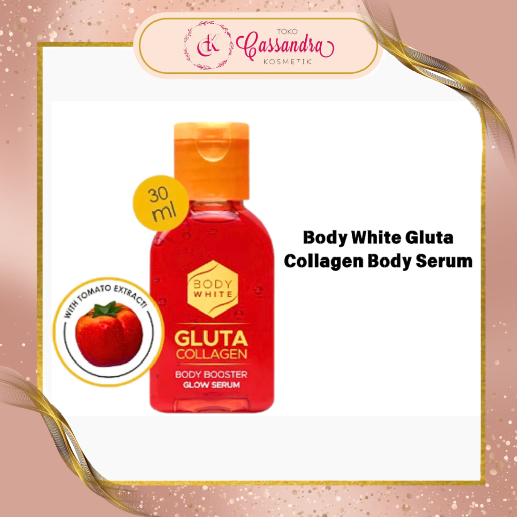 BODY WHITE AHA COLLAGEN GLUTA GLOW SERUM 30ML