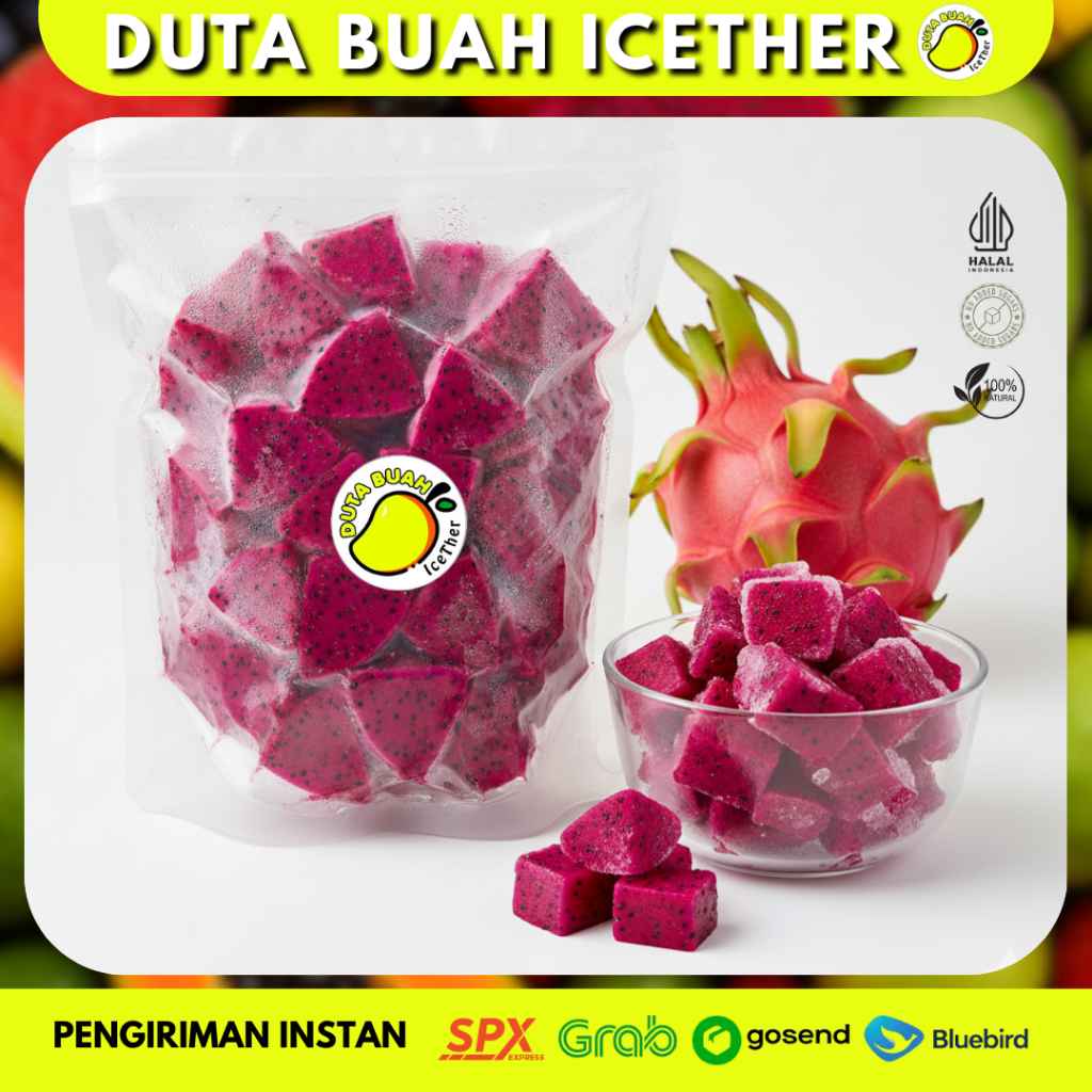 

Buah Naga Frozen Fruit – Buah Beku Segar Siap Konsumsi untuk Smoothies & Topping | Duta Buah Icether Bandung