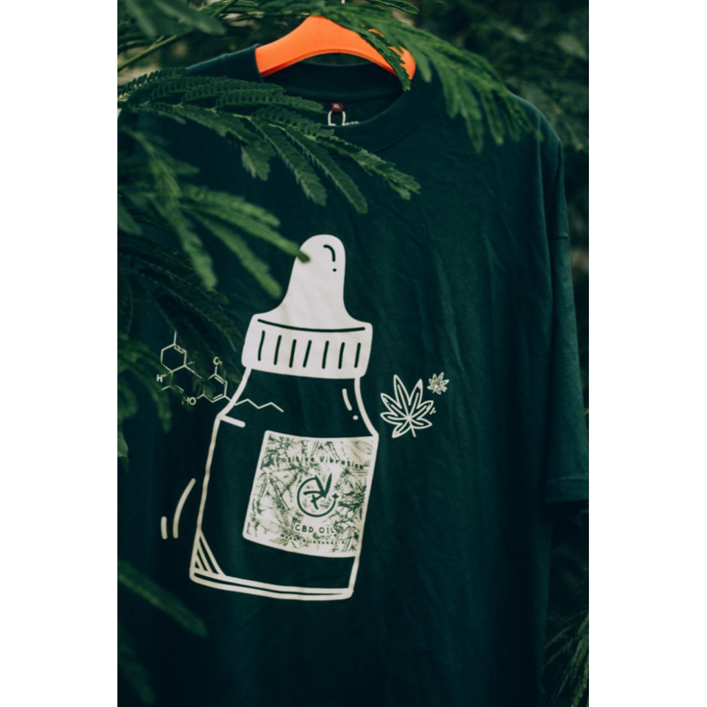 T-Shirt PV CBD OIL OVERSIZE