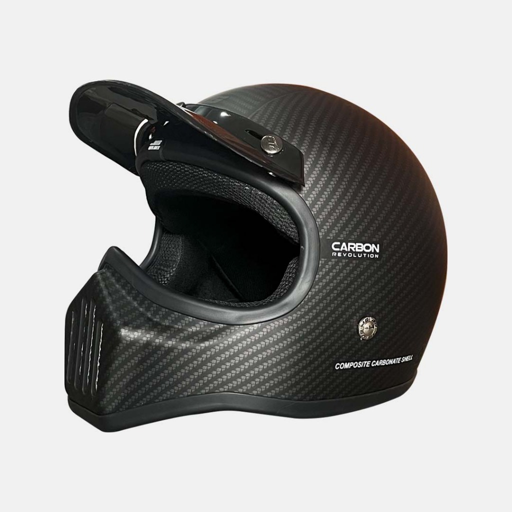 Helm Full Face JS BIG CAKIL SNI/Helm Sport/Helm Cross/Helm Keren