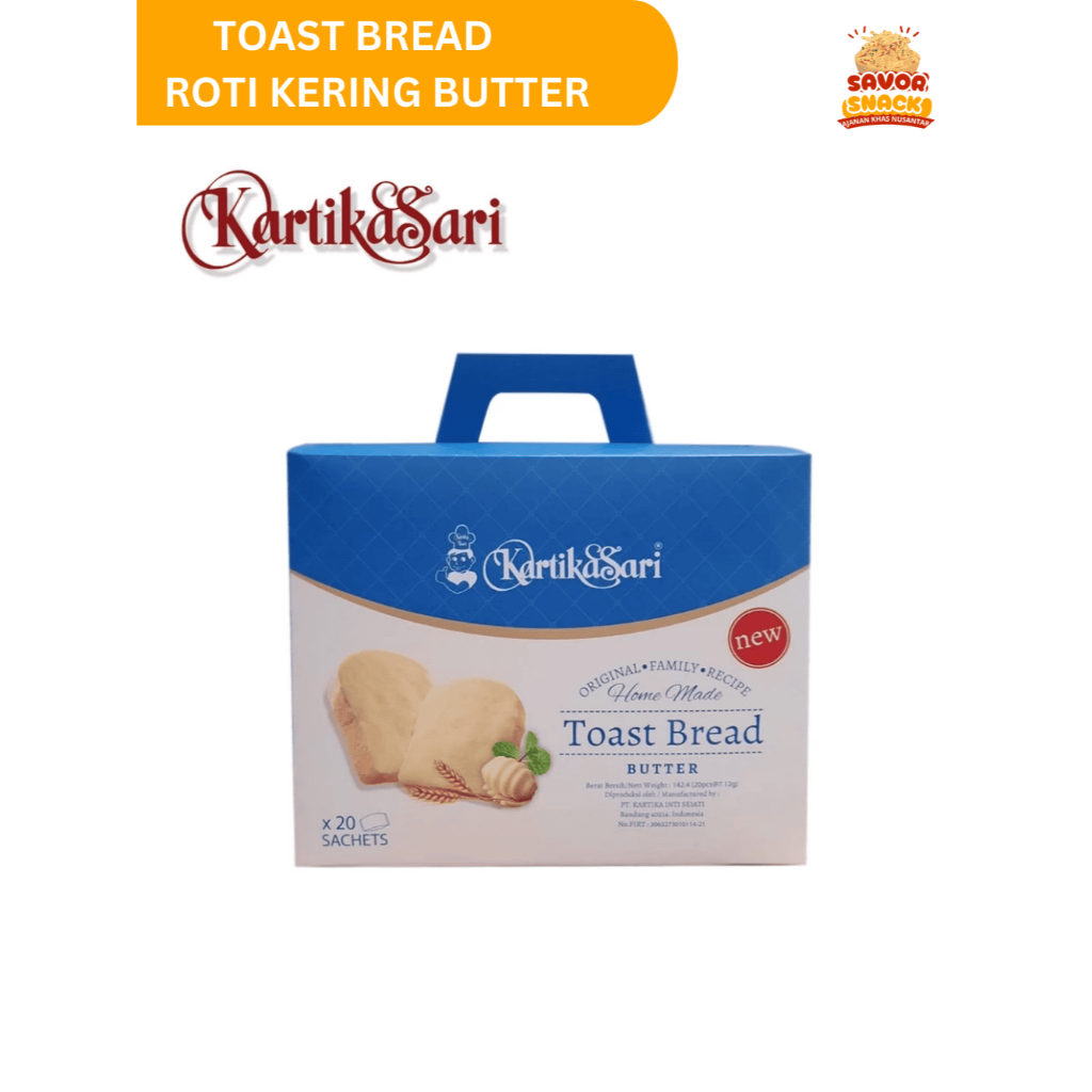 

Toast Bread Butter Roti Mentega Kering