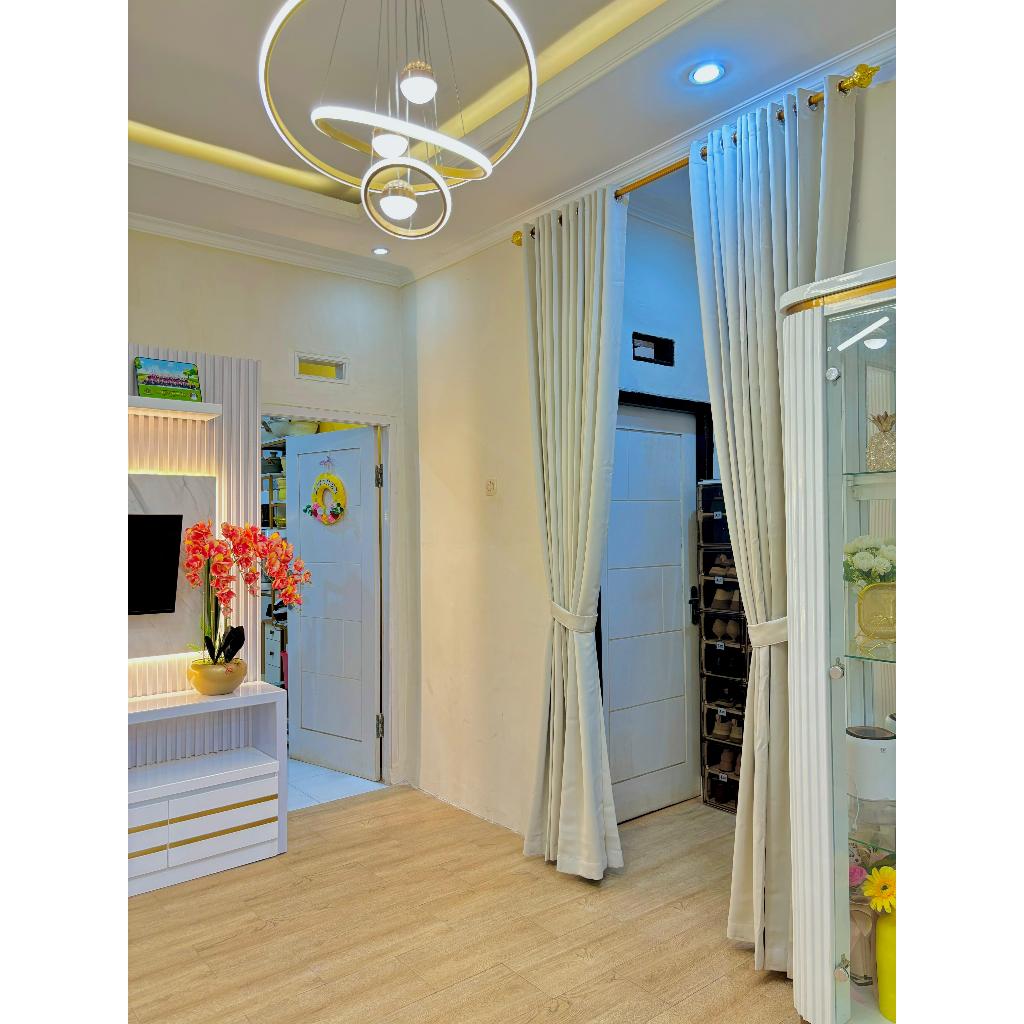 Gorden Blackout Polosan Tanpa Serat Blackout Minimalis Gorden