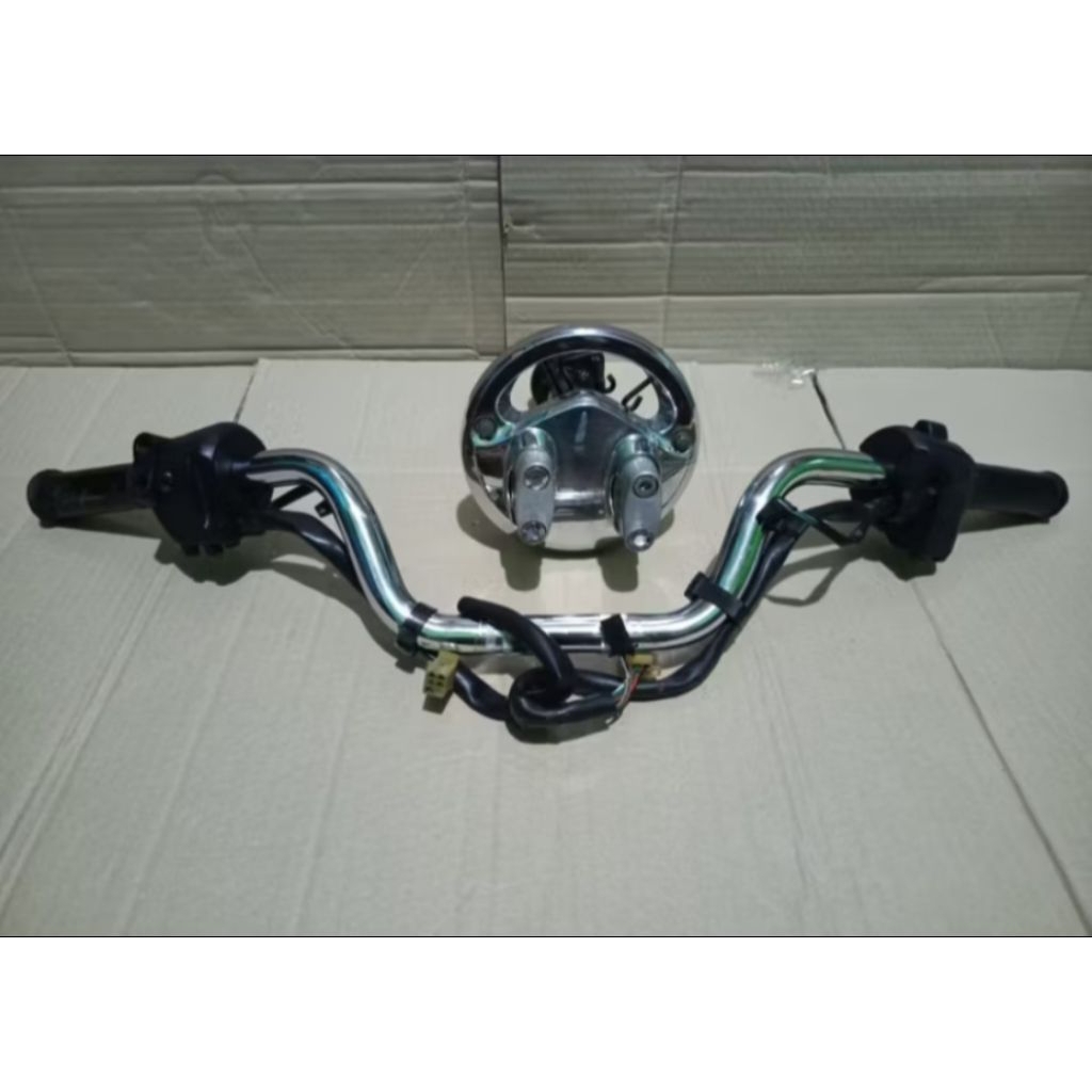 Stang Stir PCX 150 CBU Stang PCX CBU 150Thailand stang set saklar kanan kiri holder Bandul st..