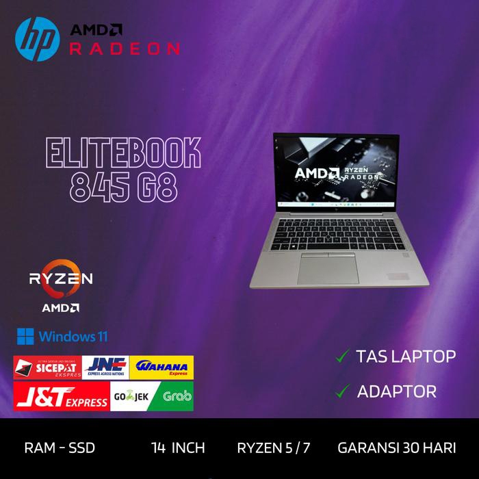 HP Elitebook 845 G8 AMD Ryzen Ram SSD Windows 11 Pro *RA