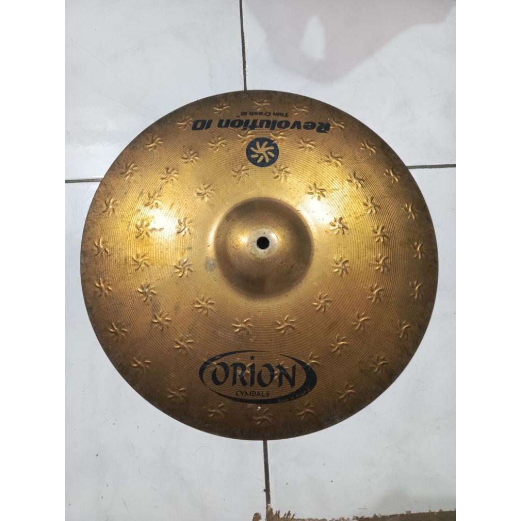 Cymbal thin crash 16" orion revolution 10
