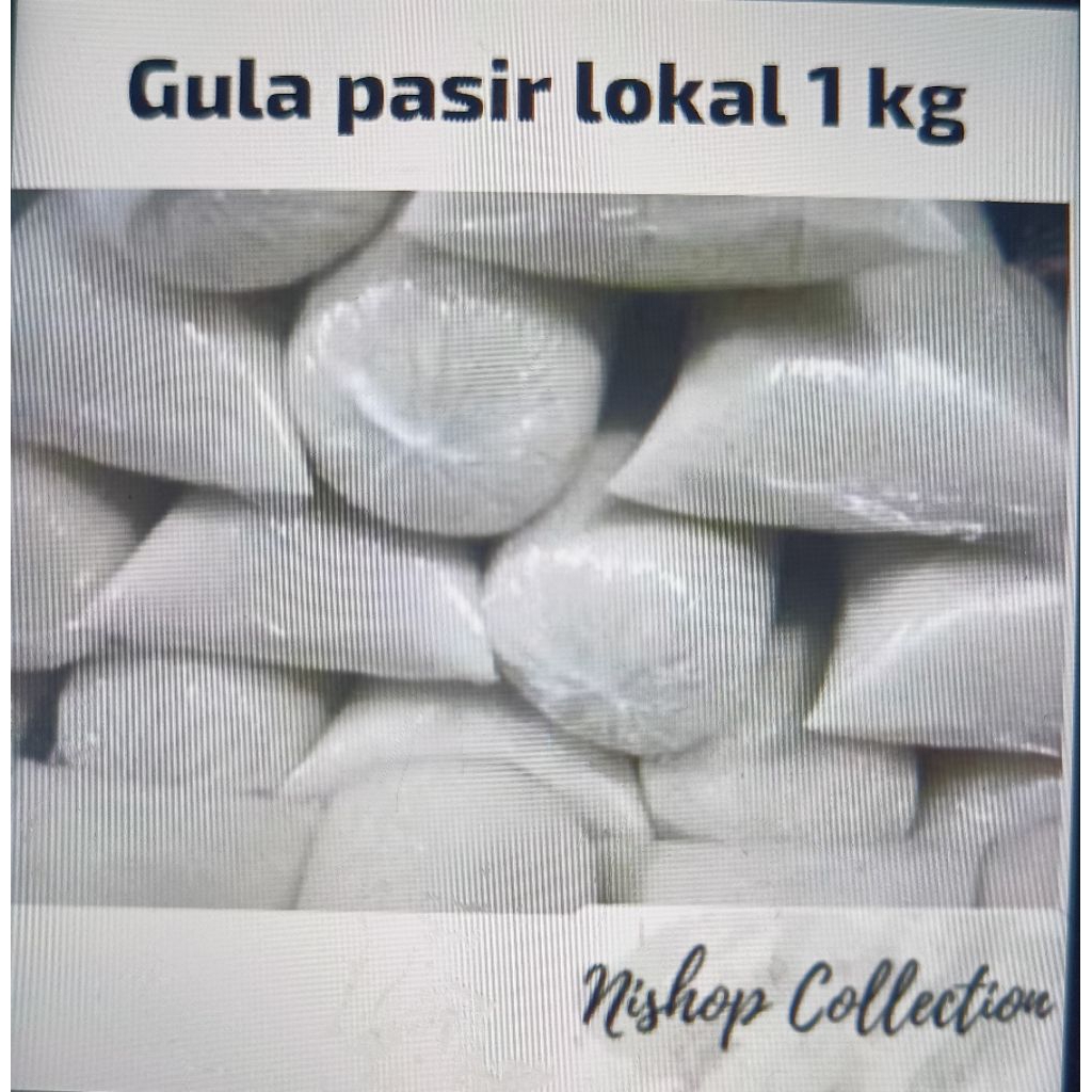 

(NS.C) GULA PASIR LOKAL KEMASAN 1 KG