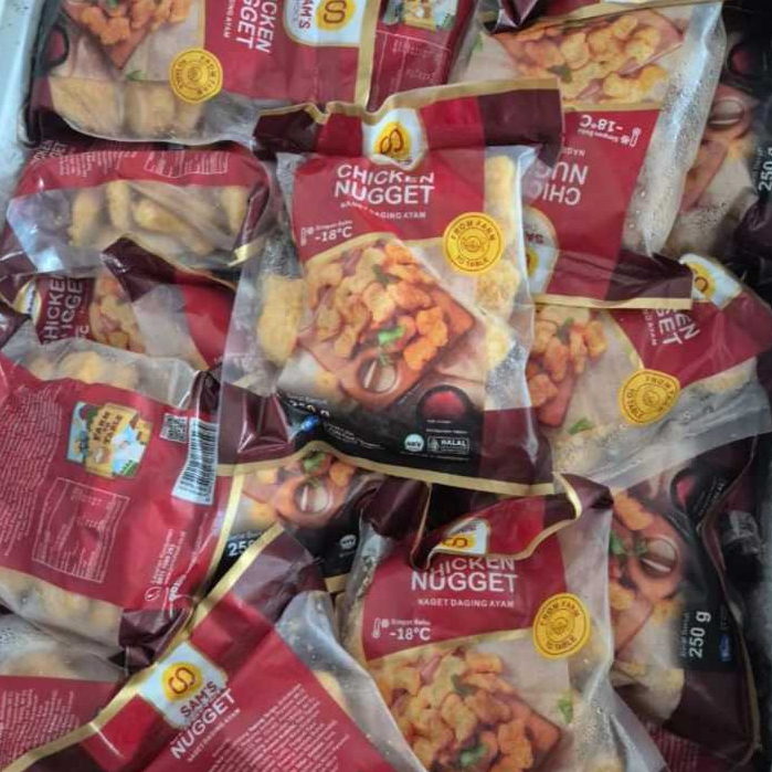 

(HANYA INSTAN) NAGET AYAM SAM'S CHOICE/NUGGET AYAM SAMS CHOICE BERAT 250GR