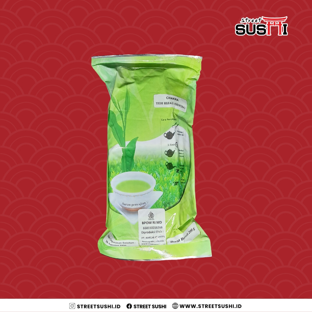 Ocha Jaw Sencha 200 gr | Teh Hijau Jepang Premium | Green Tea Leaves