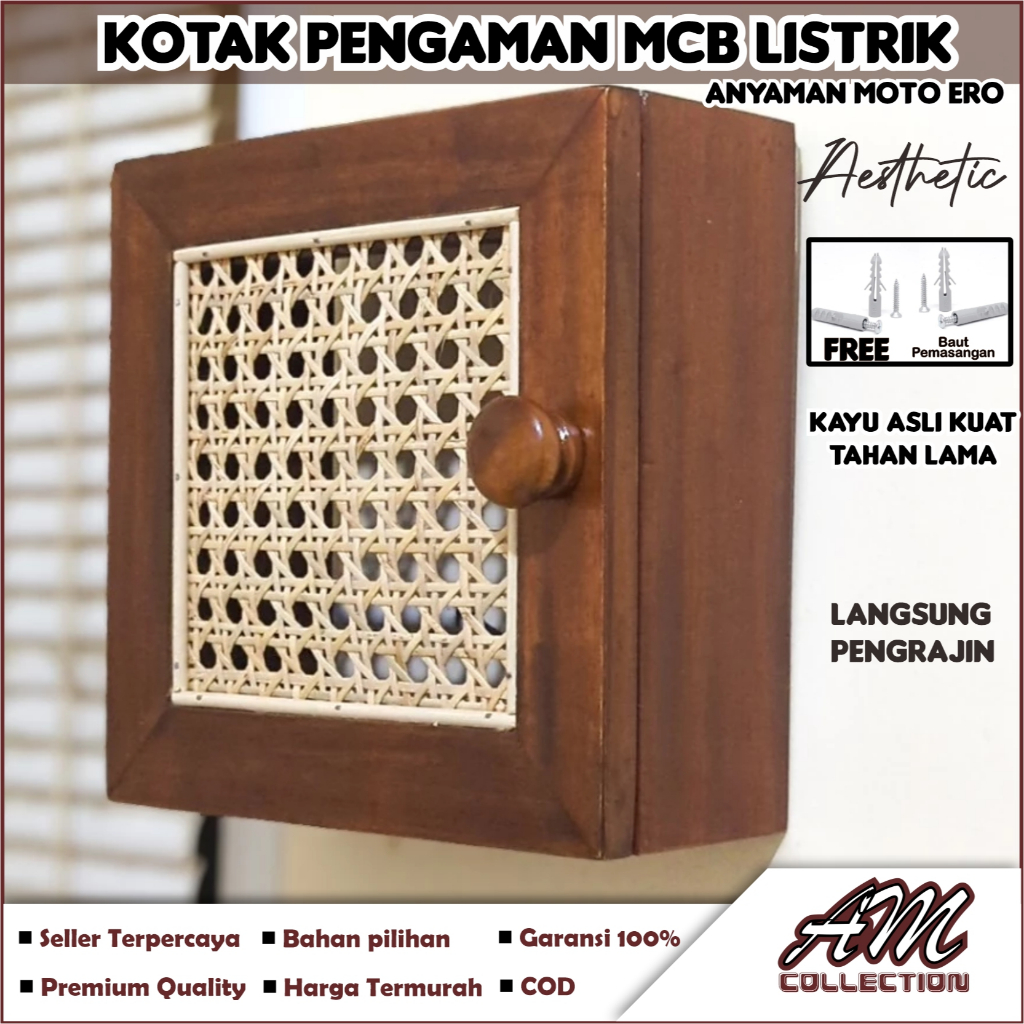 KOTAK MCB Box Murah Dekorasi Rumah / Penutup Cover MCB LISTRIK Rumah