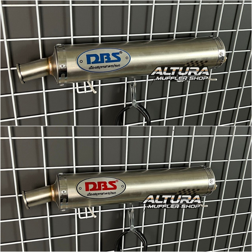 Silencer DBS Titan Full Silincer Ninja R RR SS RX King RXZ Satria F1ZR Stainless Knalpot Motor 2 Tak