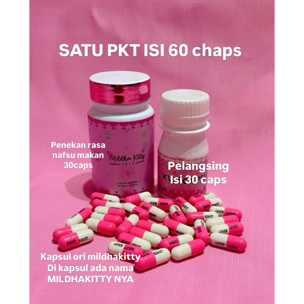Mildhakitty pelangsing original BPOM paling ampuh